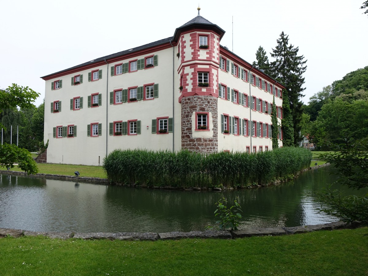 Angelbachtal, Schloss Eichtersheim, erbaut im 16. Jahrhundert von den Herren von 
Venningen (31.05.2015)