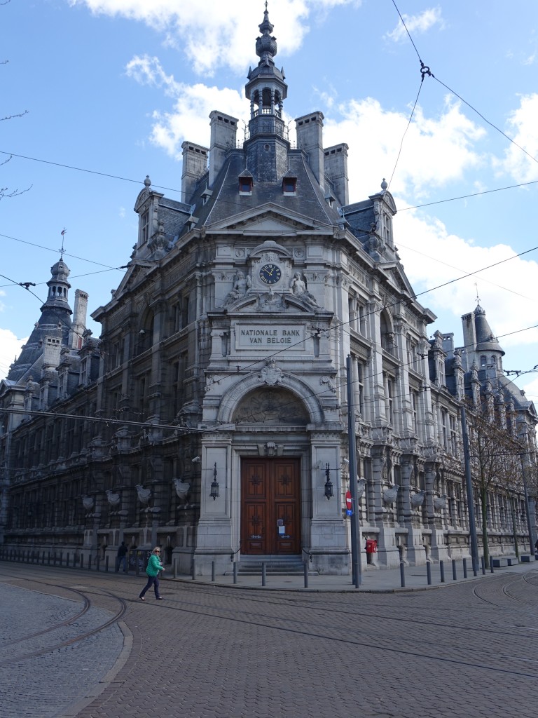 Antwerpen, ehem. Gebude der Belgischen Nationalbank am Leopold Platz (28.04.2015)