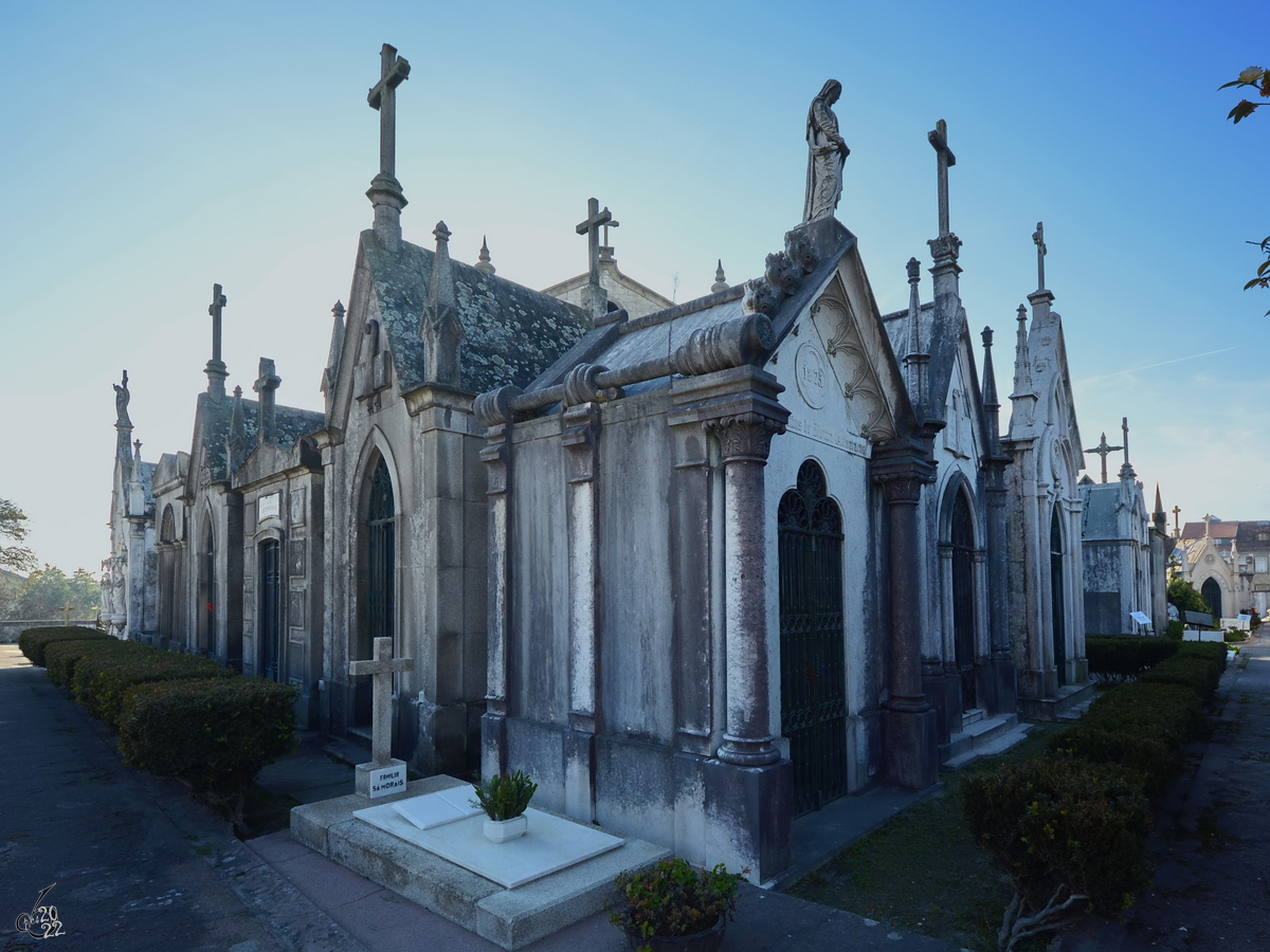 Auf dem Friedhof von Lapa (Cemitrio da Lapa) sind viele Mausoleen zu finden. (Porto, Januar 2017)