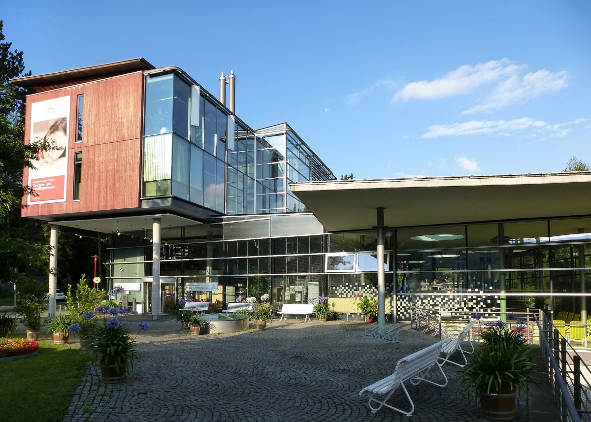 Bad Brambach, Therapie-und Wohlfhlzentrum der Schsischen Staatsbder GmbH, Aug.2014