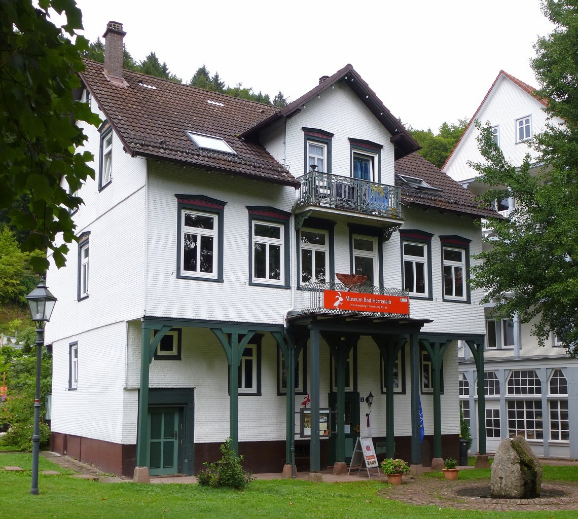 Bad Herrenalb, das Museum der Stadt, Aug.2015