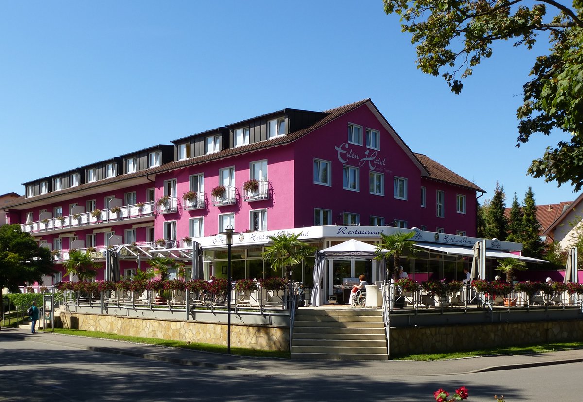 Bad Krozingen, das Hotel Eden an den Thermen, Sept.2015