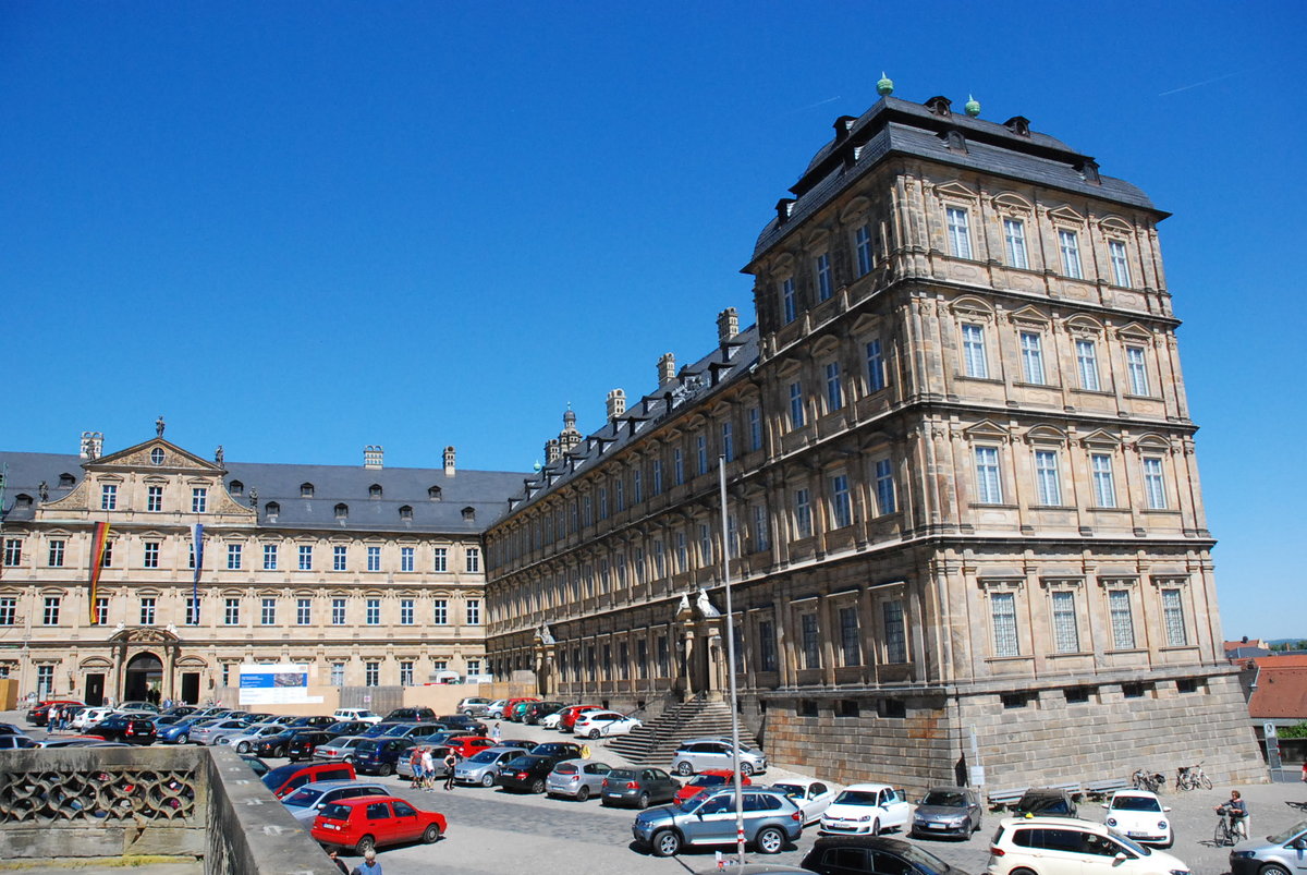 Bamberg, Neue Residenz fr die Bamberger Frstbischfe ab 1602, knigliche Residenz ab 1803 - 06.05.2018