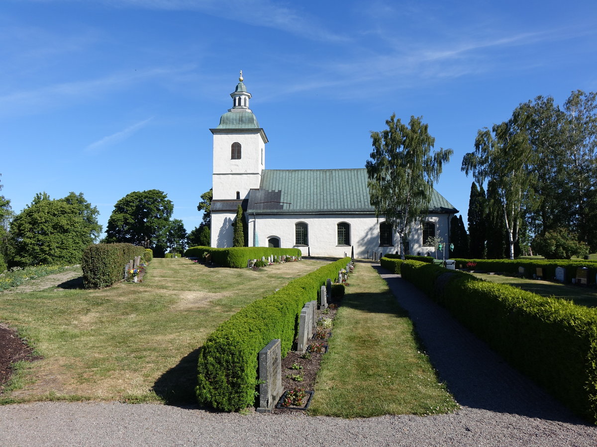 Bankekind, Ev. Kirche, erbaut von 1758 bis 1759 durch Joan Steuchs (14.06.2016)