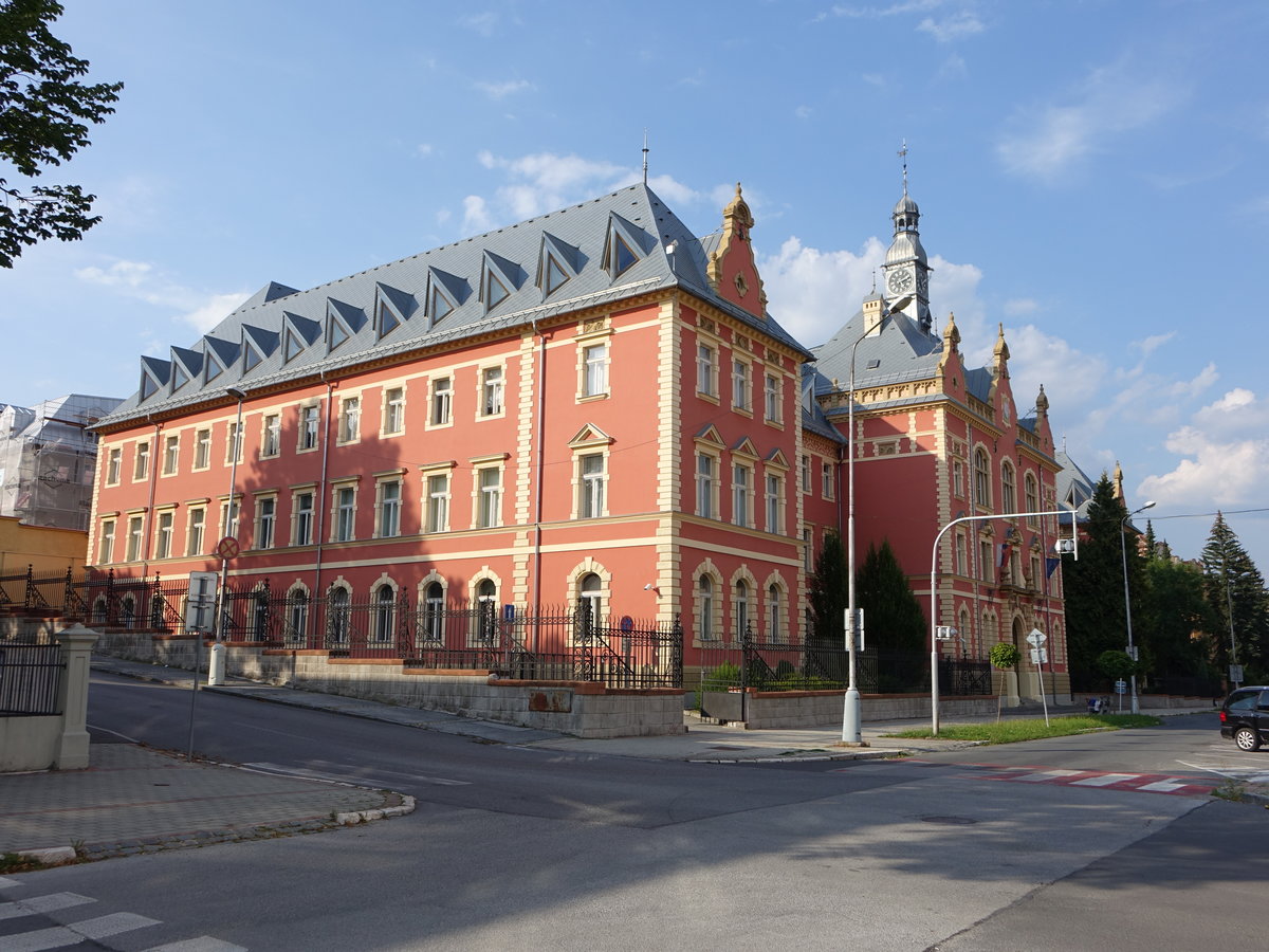 Banska Bystrica / Neusohl, Justizpalast in der Stuteckeho Strae (07.08.2020)