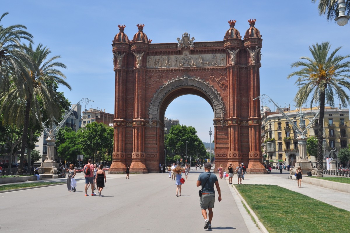 BARCELONA (Provincia de Barcelona), 01.06.2015, Arc de Triomf