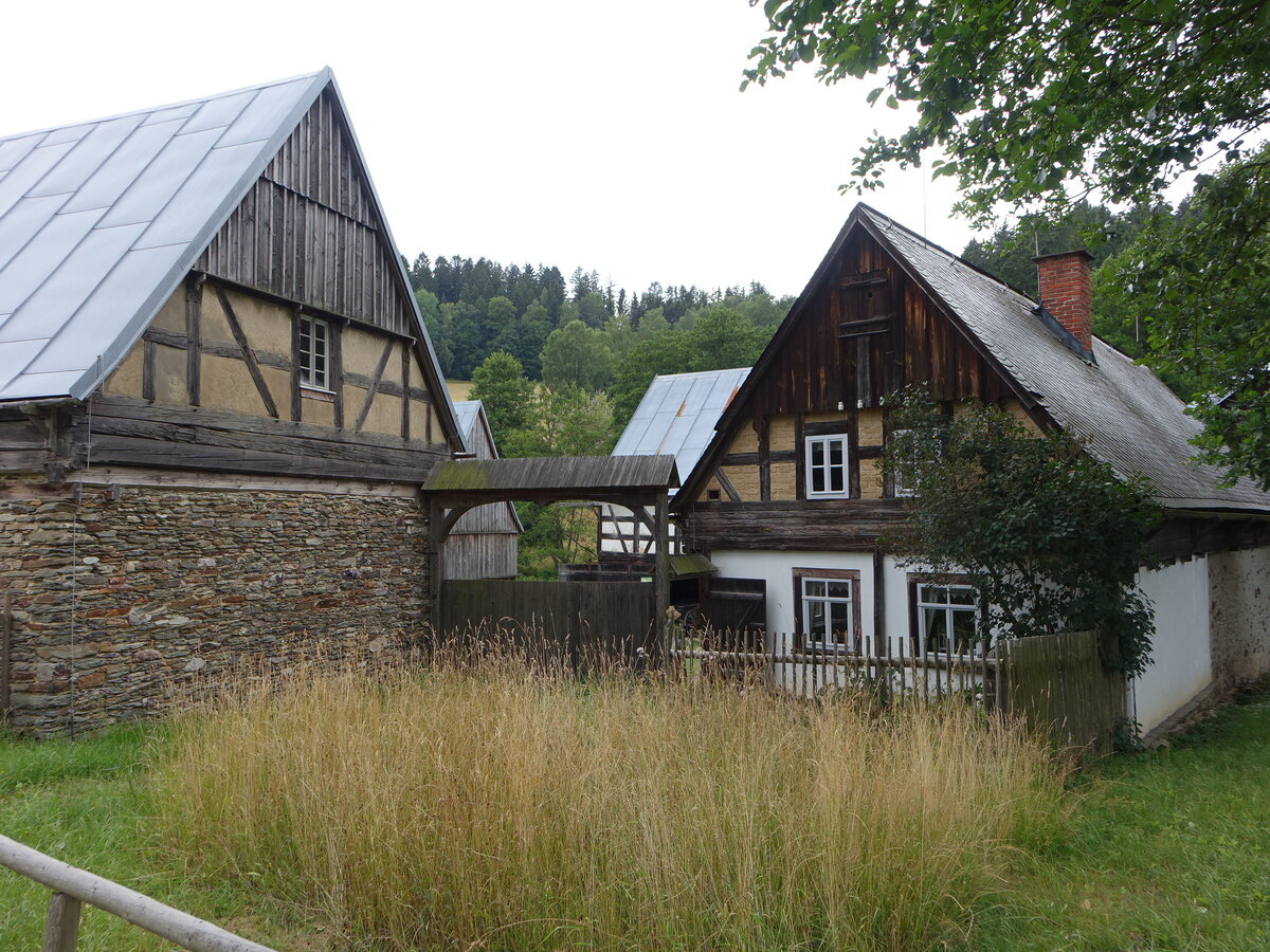 Bauernhof im Vogtlndisches Freilichtmuseum Eubabrunn (22.07.2023)