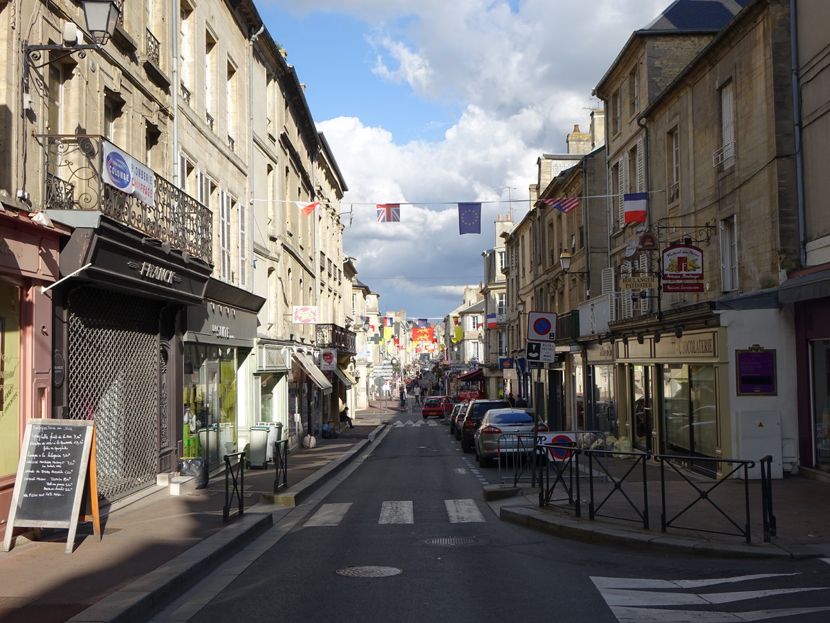 Bayeux, Huser in der Rue Saint-Martin (13.07.2016)