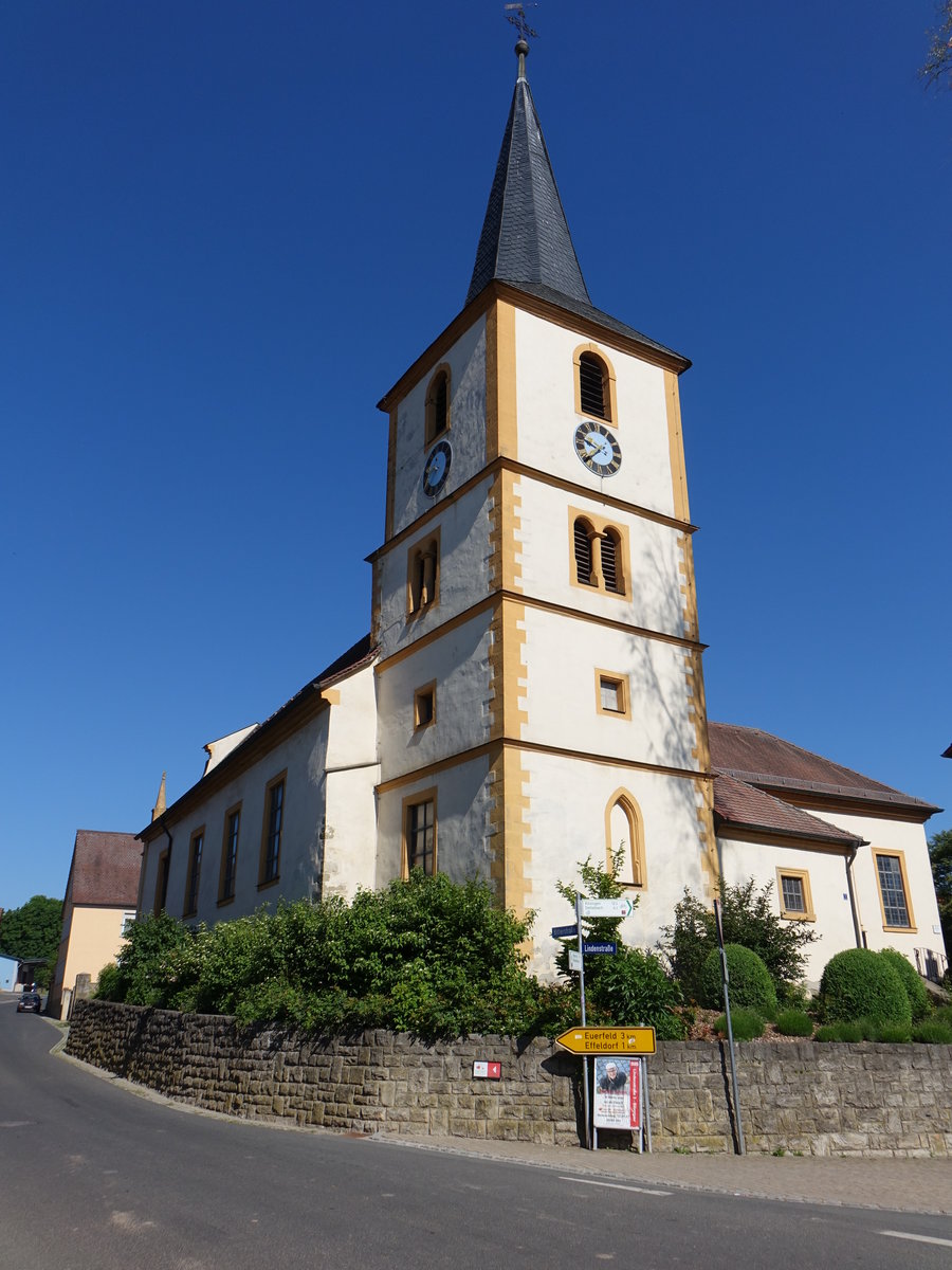 Bibergau, Pfarrkirche St. Simon und Judas, erbaut ab 1630 (27.05.2017)