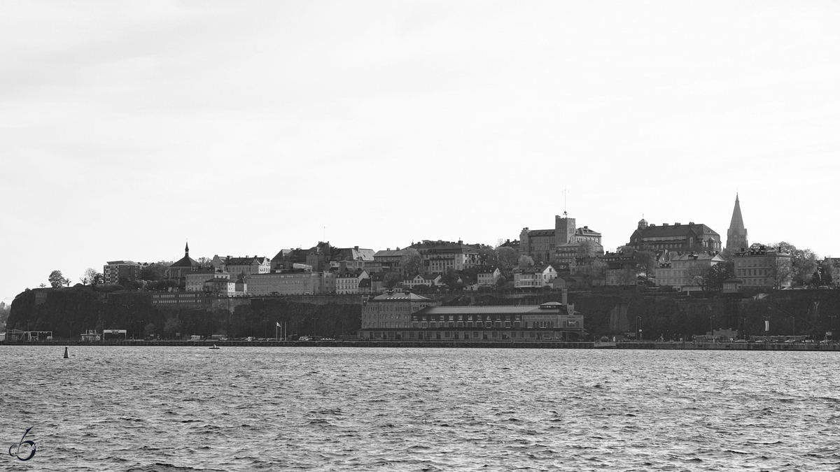 Blick auf den Stadtteil Sdermalm von Stockholm. (Oktober 2011)