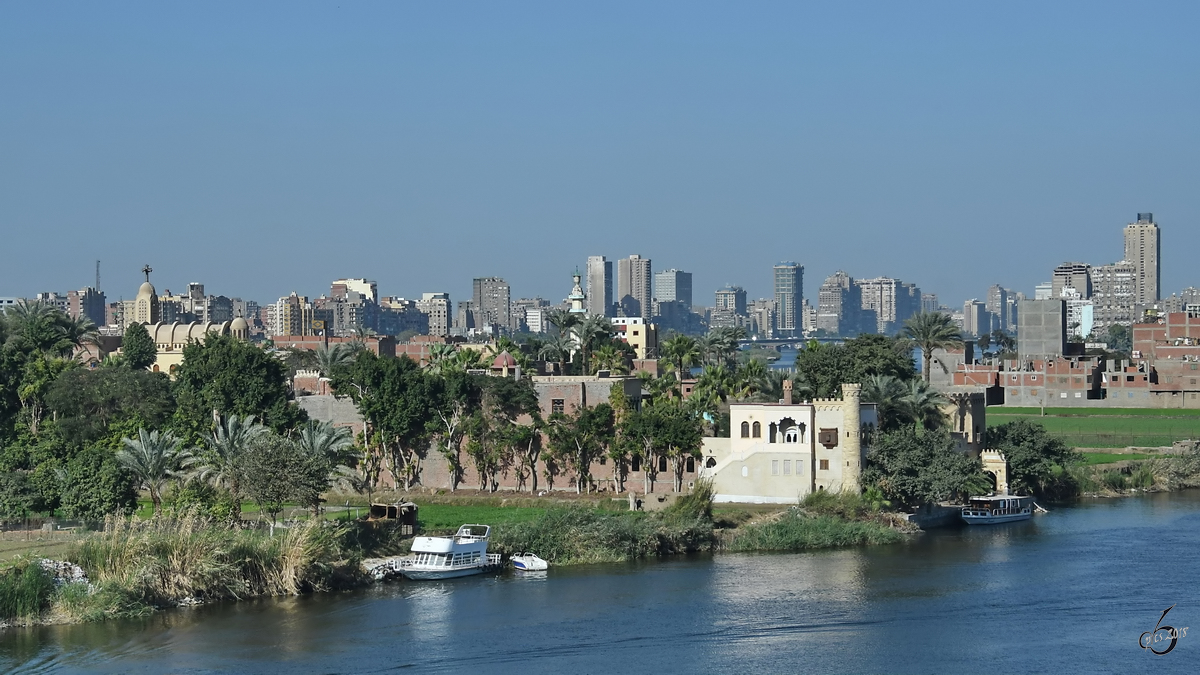 Blick ber den Nil im Dezember 2018 in Kairo.