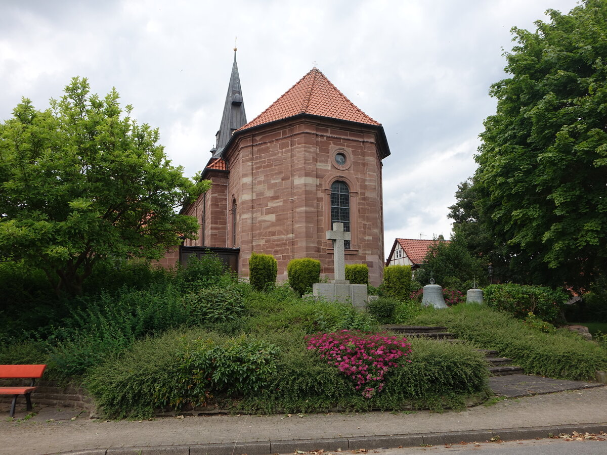 Bodensee, Pfarrkirche St. Matthus, erbaut von 1779 bis 1782 (29.06.2023)