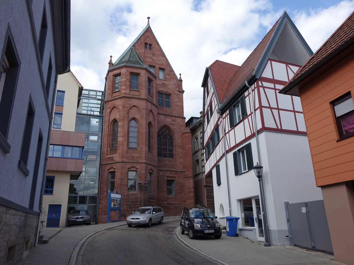 Bretten, Melanchthonhaus am Marktplatz, erbaut von 1897 bis 1903 von Hermann Billing (25.05.2015)