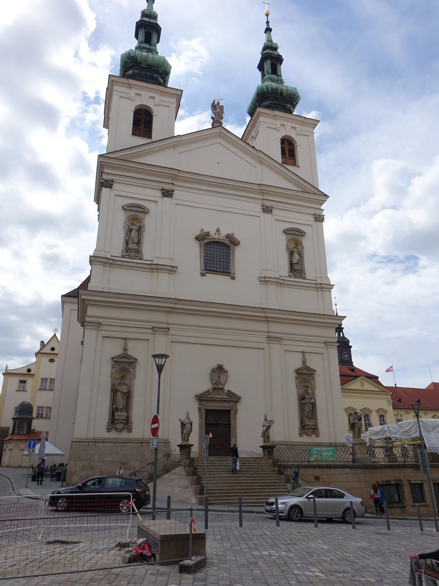 Brno/ Brnn, St. Michael Kirche, erbaut von 1658 bis 1679 durch Jan Krtitel Erna (30.05.2019)
