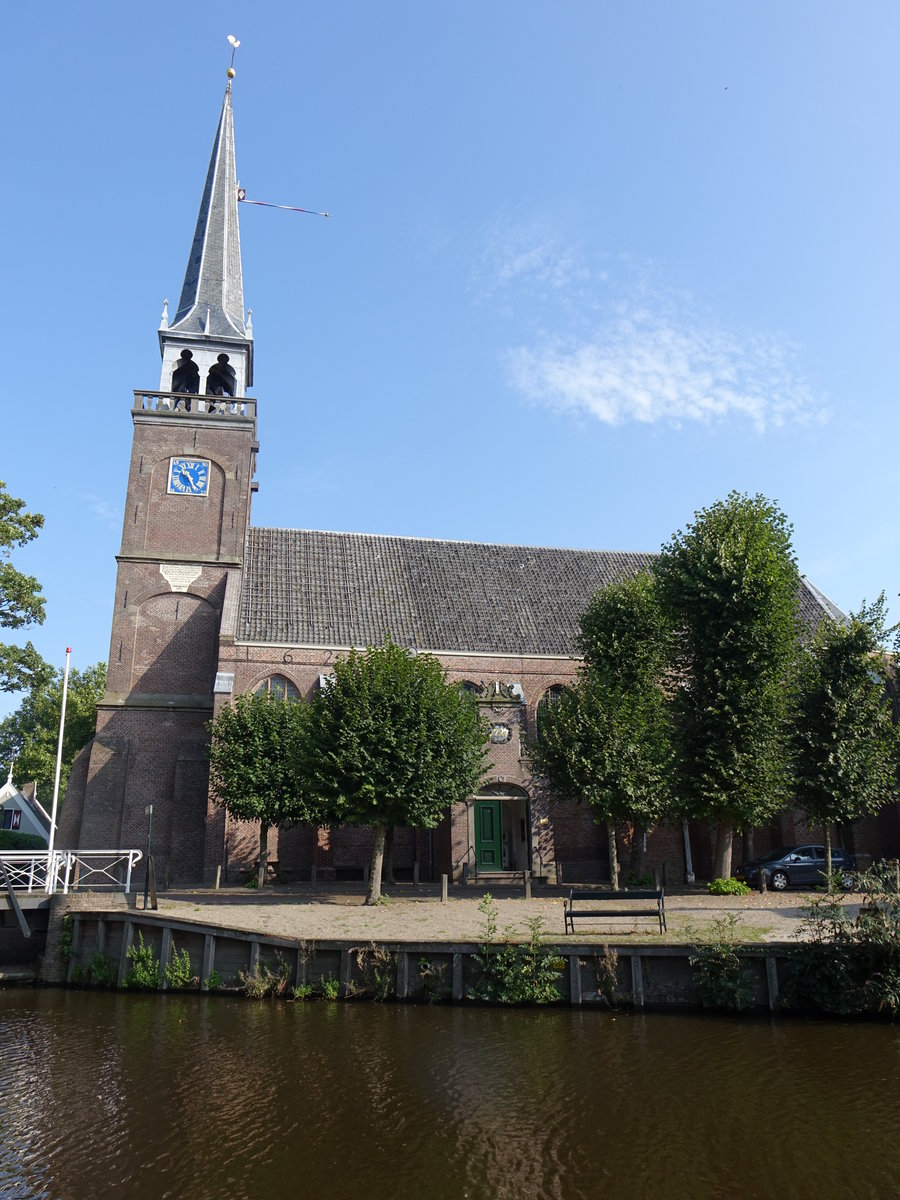 Broek in Waterland, Ref. Kirche, erbaut um 1425 (26.08.2016)