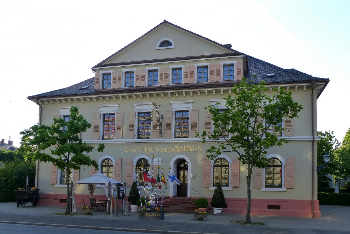 Bruchsal,  Gasthaus zum Baeren , April 2014