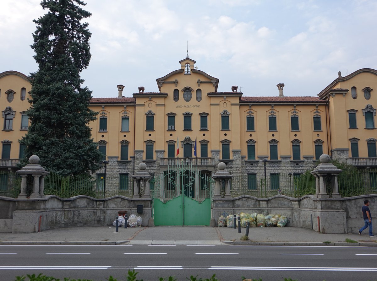 Camerlata, Schule Paolo Giovio in der Via Pasquale Paoli (21.09.2018)
