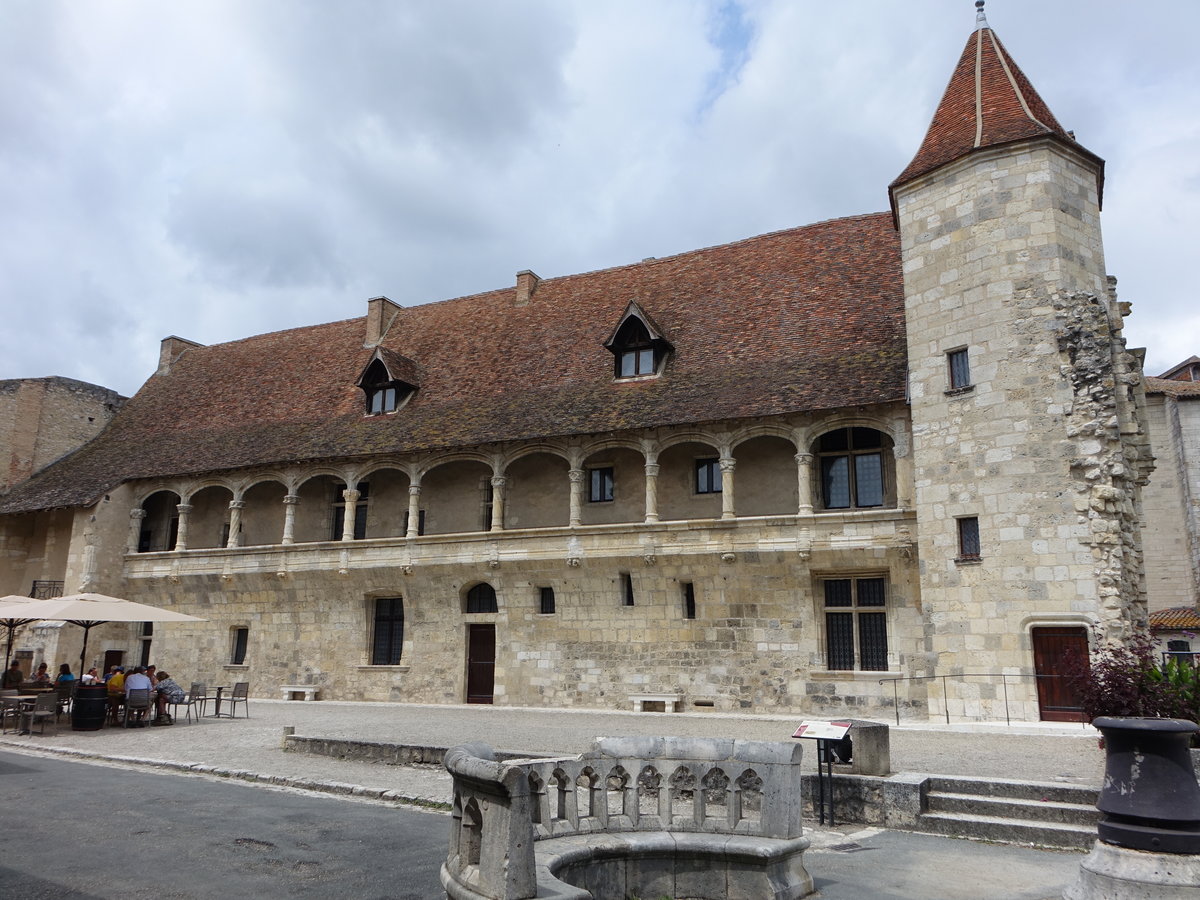 Chateau Nerac, Renaissance Schlo von Heinrich IV, Museum der Familie d’Albret (28.07.2018)