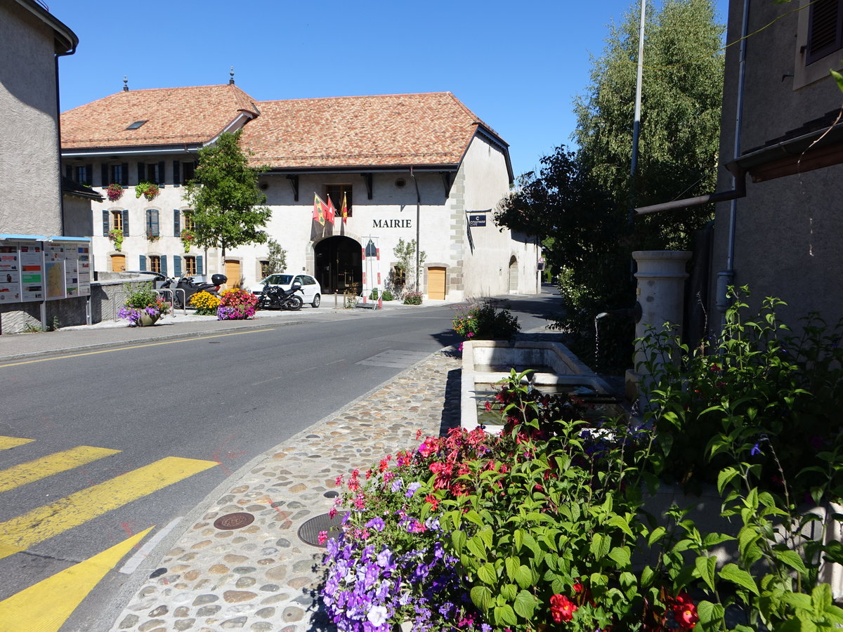 Collonge-Bellerive, Gemeindehaus Ferme Rivollet (05.08.2017)