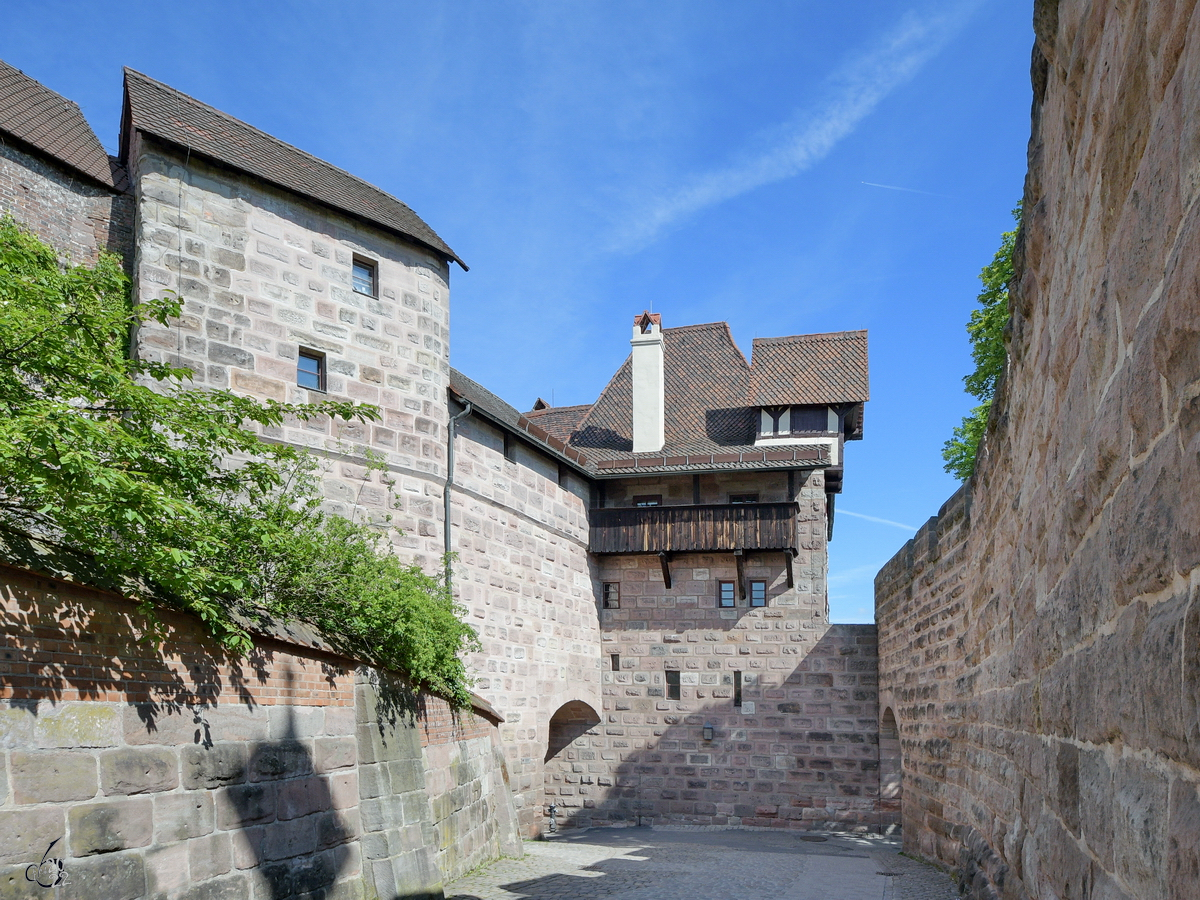 Das Gemuer der Nrnberger Burg. (Mai 2017)