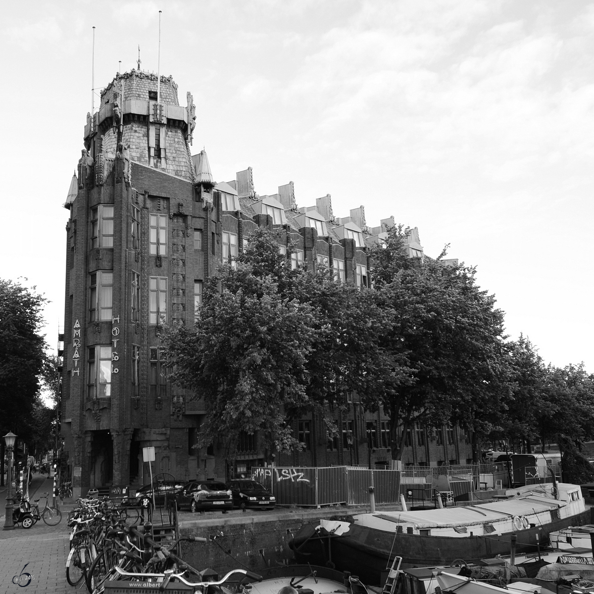 Das Grand Hotel Amrth in Amsterdam. (August 2012