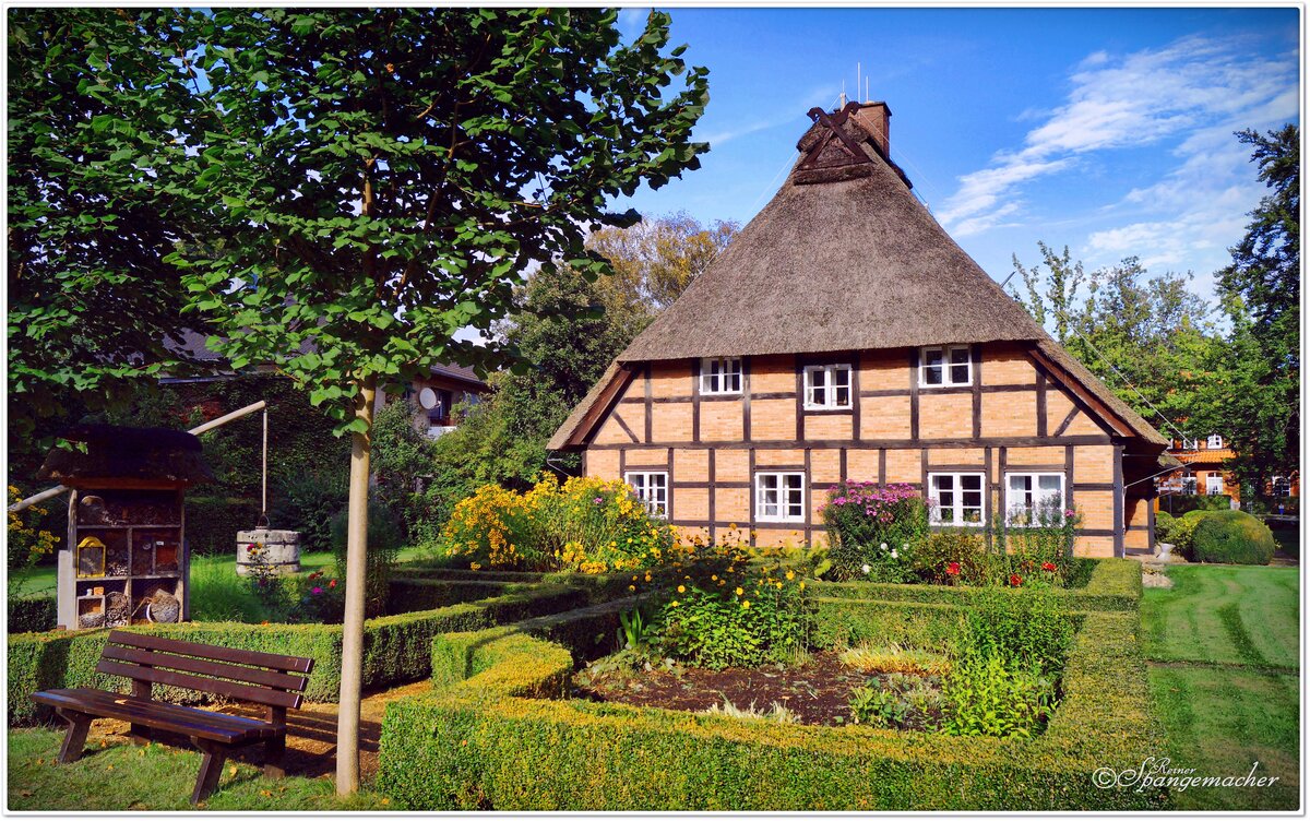 Das Heimathaus in Fintel, Kreis Rotenburg Wmme. Mitte September 2021