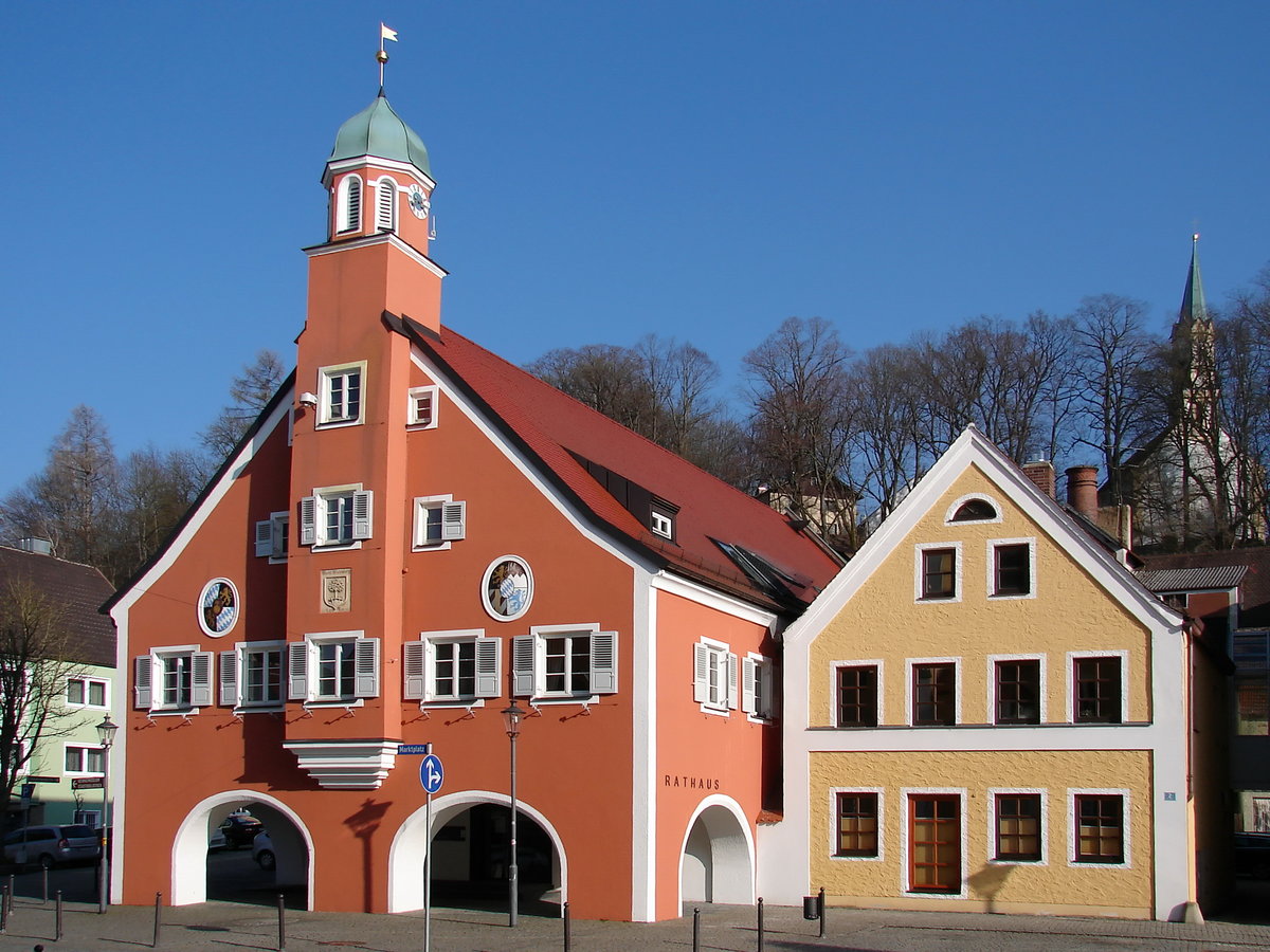 Das Mainburger Rathaus (09.03.2016)