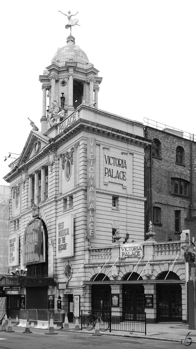 Das Victoria Palace Theater im Londoner Stadtteil Westminster. (Mrz 2013)
