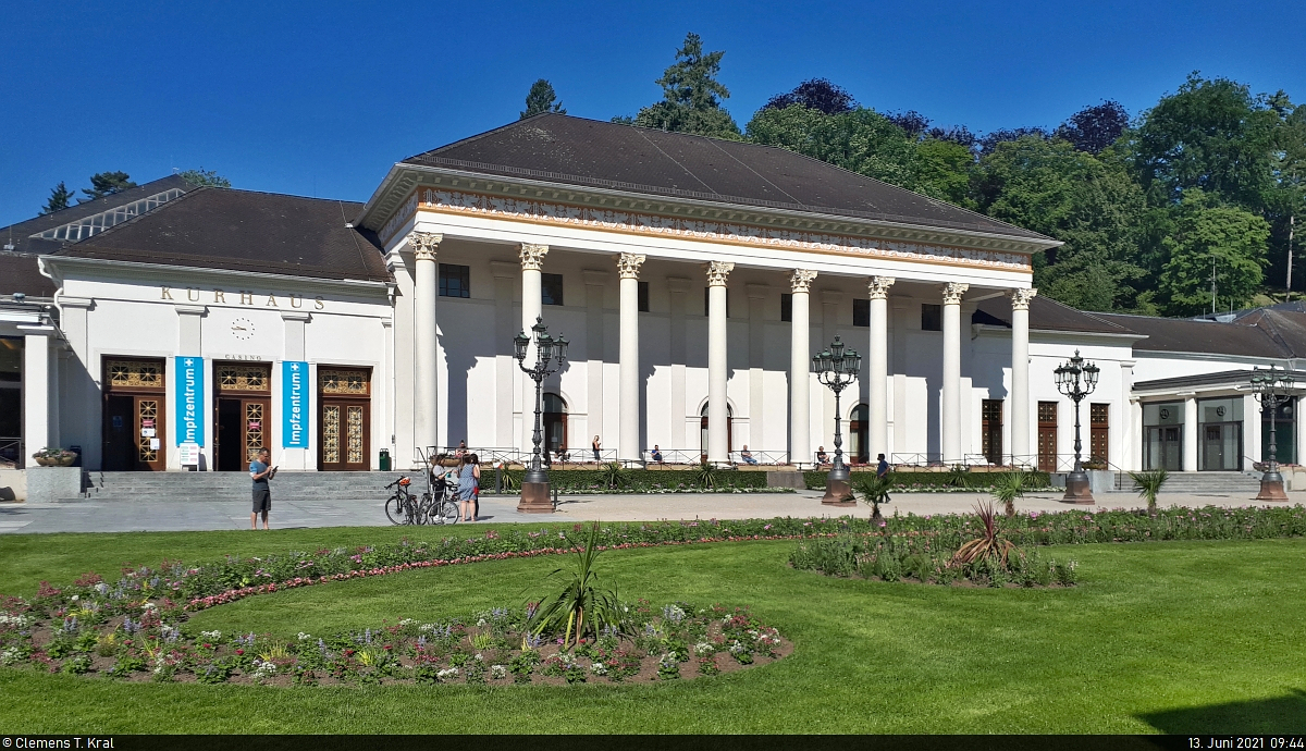 Das wohl prunkvollste Impfzentrum Deutschlands ist das Kurhaus in Baden-Baden. Es beherbergt ansonsten noch das Casino und wird auch fr Veranstaltungen genutzt.
brigens gut zu wissen: Seit dem 24.7.2021 ist Baden-Baden eine von elf bedeutenden Kurstdte Europas auf der UNESCO Weltkulturerbe-Liste.

🕓 13.6.2021 | 9:44 Uhr