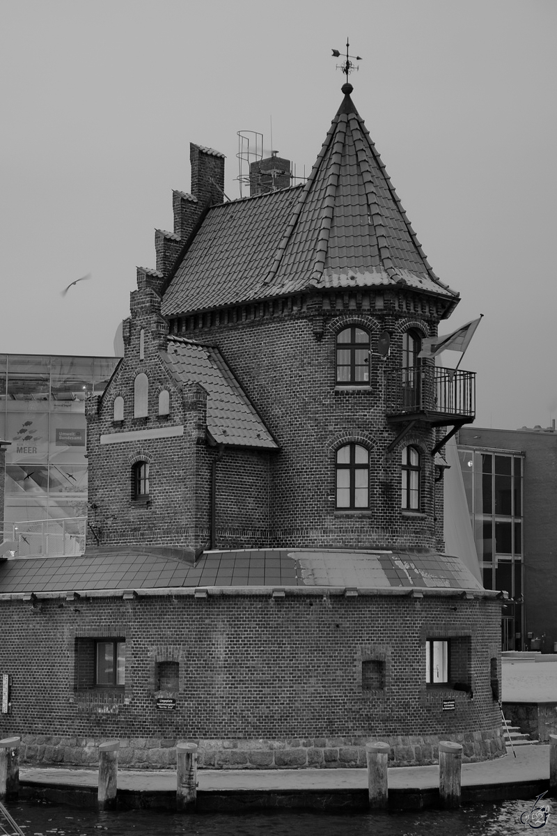 Dass Lotsenhaus Stralsund wurde im Jahre 1901 erbaut. (Dezember 2014)