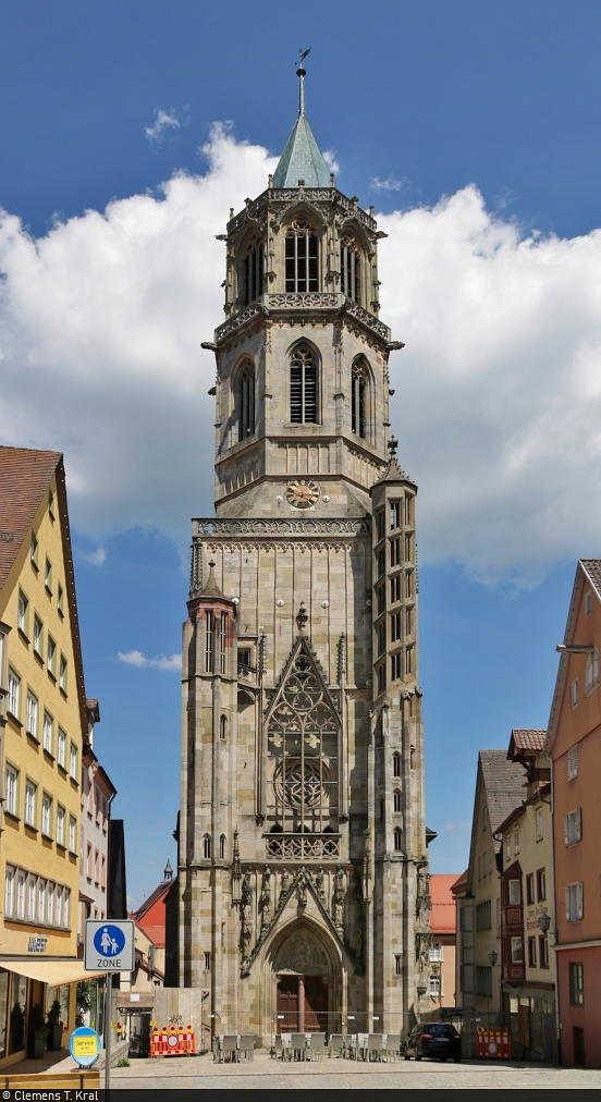 Der 70 Meter hohe Turm der gotischen Kapellenkirche – das Wahrzeichen Rottweils.

🕓 11.6.2021 | 14:51 Uhr