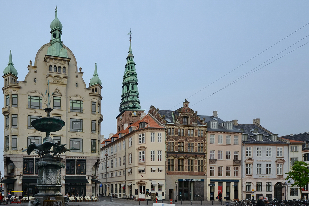 Der Hochbrckenplatz im Zentrum von Kopenhagen. (Mai 2012)