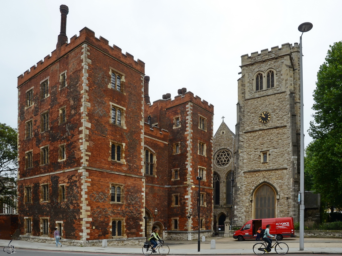 Der Lambeth Palace ist die offizielle Londoner Residenz des Erzbischofs von Canterbury. (September 2013)