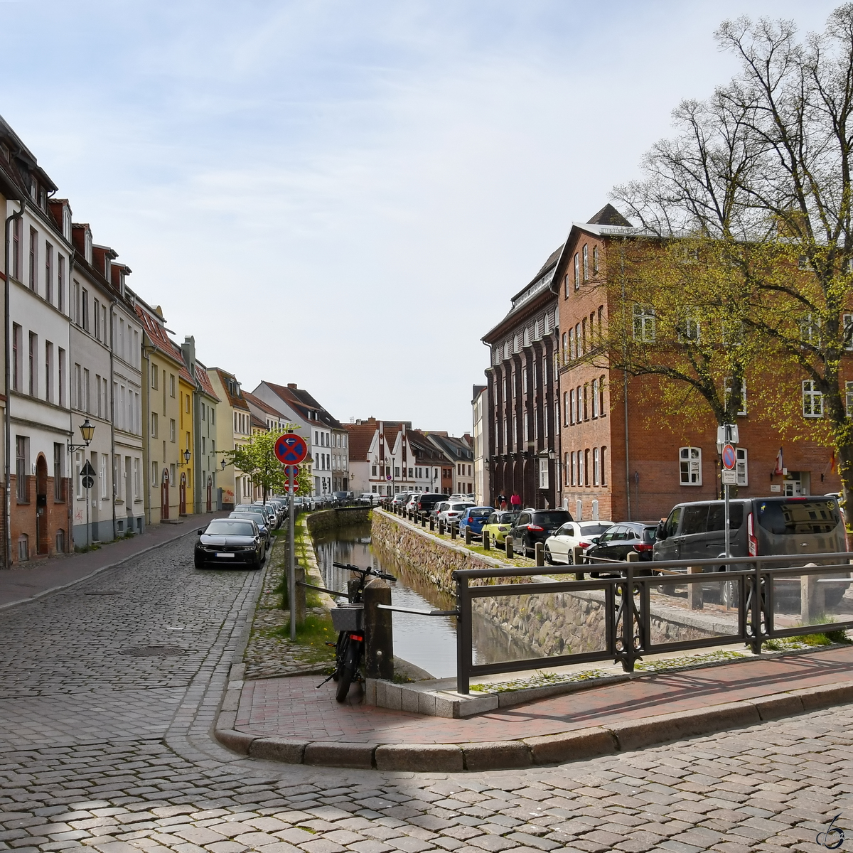 Die Grube in Wismar trgt die amtliche Bezeichnung Mhlenbach. (Mai 2023)