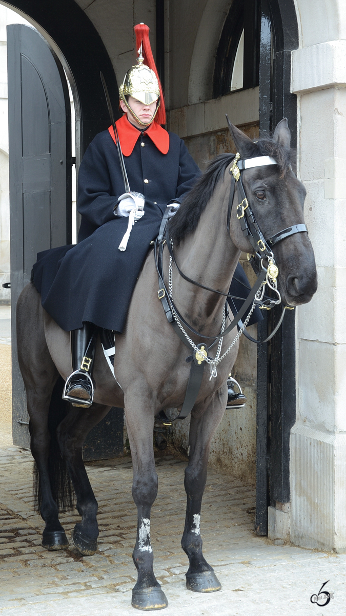 Die Horse Guards im Londoner Stadtteil Westminster. (Mrz 2013)