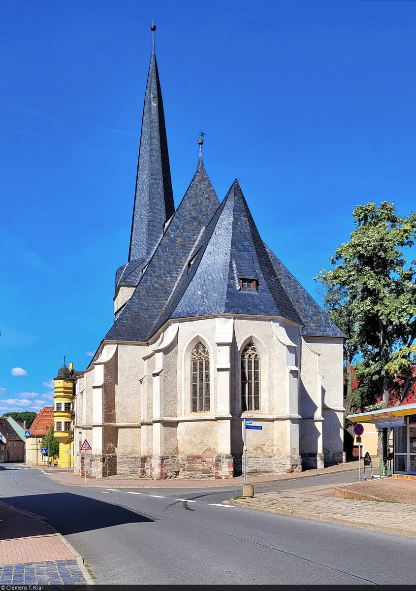 Die Kirche St. Marien im Arnsteiner Ortsteil Sandersleben (Anhalt).

🕓 7.8.2022 | 10:46 Uhr