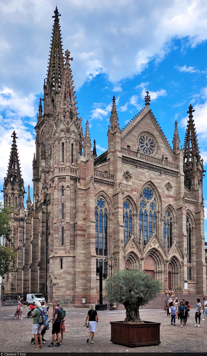 Die protestantische Stephanskirche (Temple Saint-tienne oder Cathdrale de Mulhouse) auf dem Place de la Runion in Mulhouse (F).

🕓 30.7.2022 | 16:53 Uhr