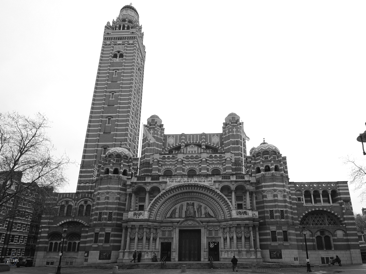 Die rmisch-katholische Westminster-Kathedrale im historischen Zentrum von London. (Mrz 2013) 