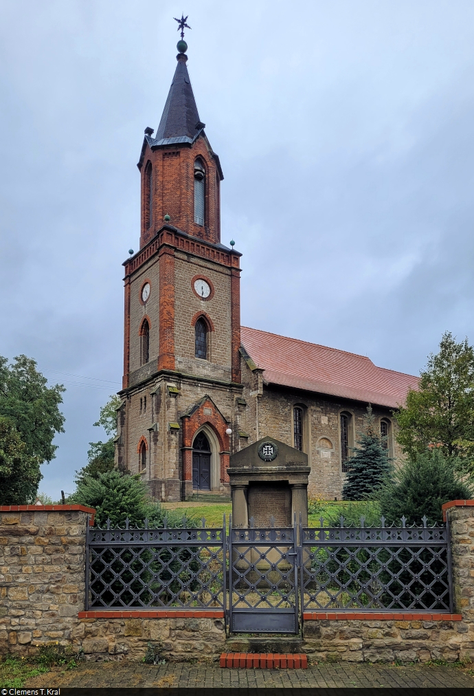 Dorfkirche St. Stephani in Mehringen, einem Ortsteil von Aschersleben.

🕓 9.10.2023 | 17:30 Uhr