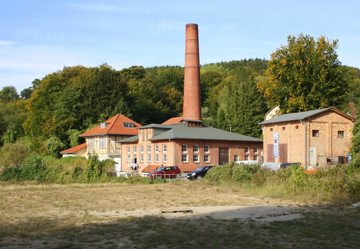ehem. Elektrizittswerk Sassnitz auf Rgen - Aufnahme vom 26.09.2016