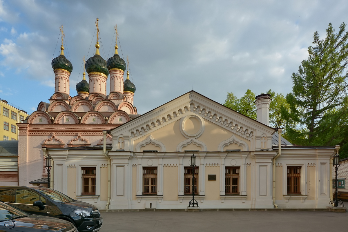 Eine der vielen Kirchen von Moskau. (Mai 2016)