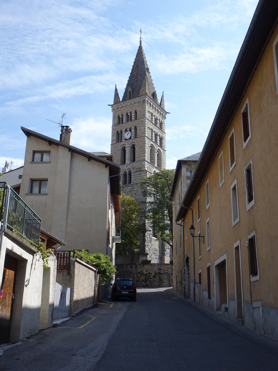Embrun, ehem. Kathedrale Notre-Dame du Real, erbaut im 12. Jahrhundert (23.09.2017)