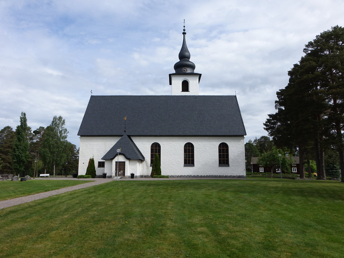 Enviken, neue Ev. Kirche, erbaut von 1956 bis 1957 durch Architekt Sven Ahlbom, geweiht von  Bischof John Cullberg (16.06.2017)