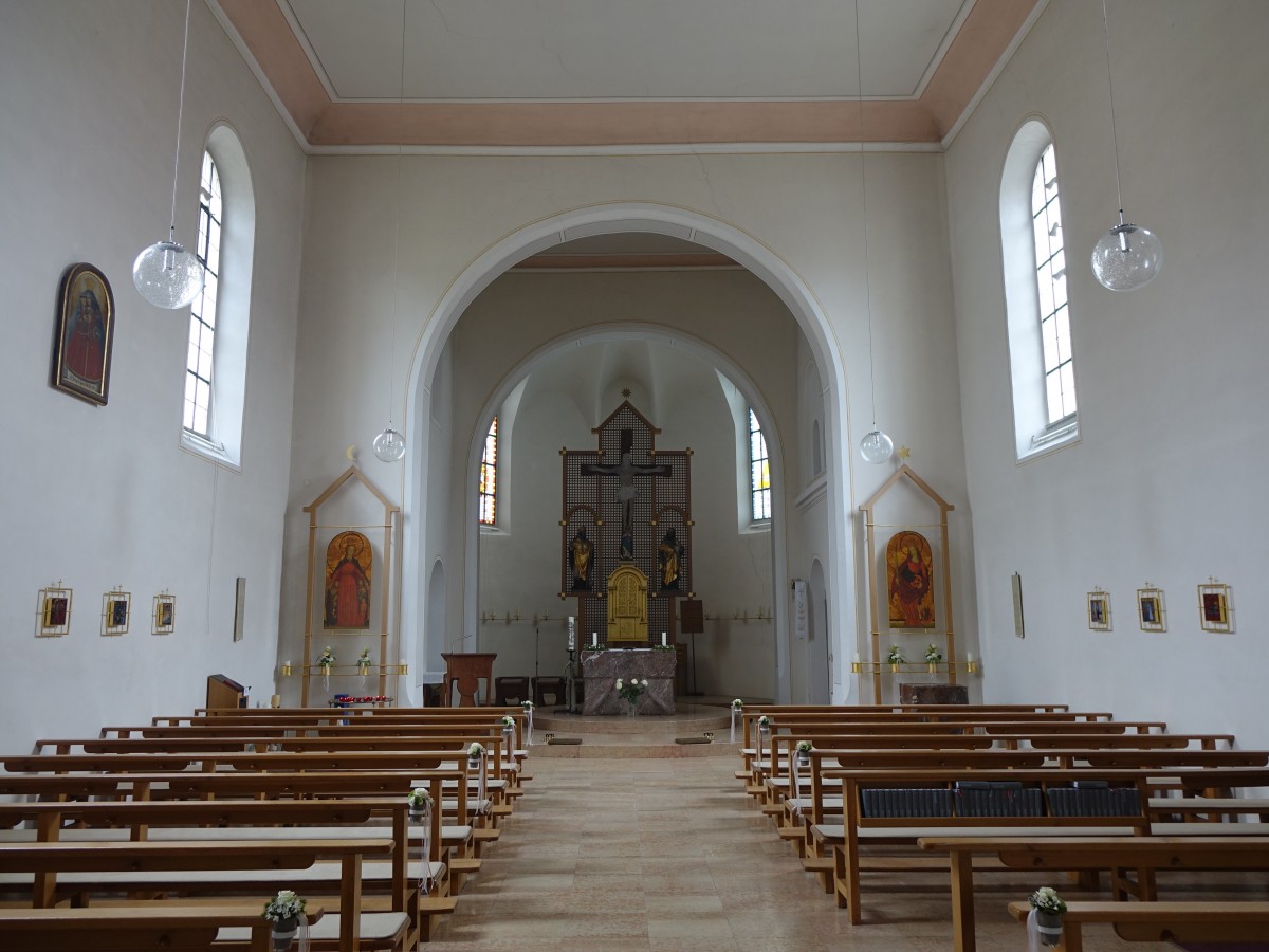 Eppenschlag, Innenraum der St. Katharina Kirche (24.05.2015)