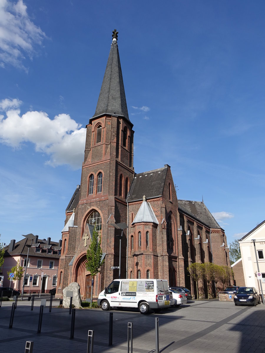 Eschweiler, ev. Dreieinigkeitskirche in der Moltkestrae (04.05.2016)