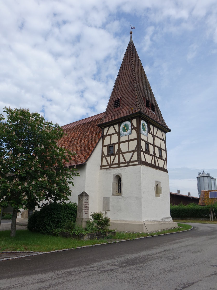 Ev. Kirche in Kleinansbach (29.05.2016)