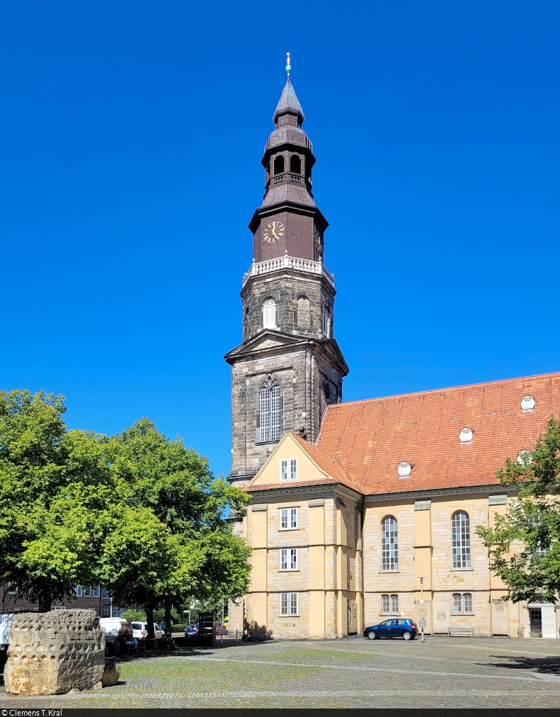 Evangelisch-lutherische Neustdter Hof- und Stadtkirche St. Johannis in Hannover, entstanden im barocken Stil um 1670.

🕓 20.8.2023 | 12:27 Uhr