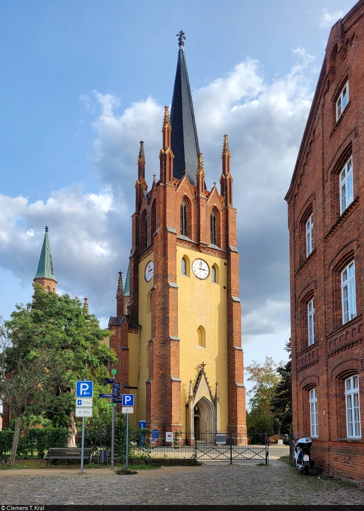 Evangelische Heilig-Geist-Kirche auf der Havelinsel in Werder (Havel).

🕓 30.9.2023 | 15:00 Uhr