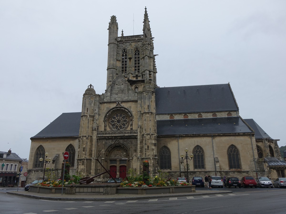 Fecamp, sptgotische Saint-Etienne Kirche (12.07.2015)