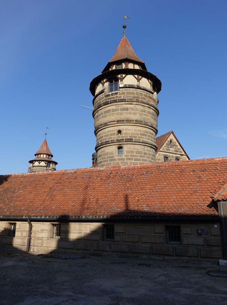 Festung Lichtenau, heute Auenstelle des Staatsarchivs Nrnberg (02.08.2015)